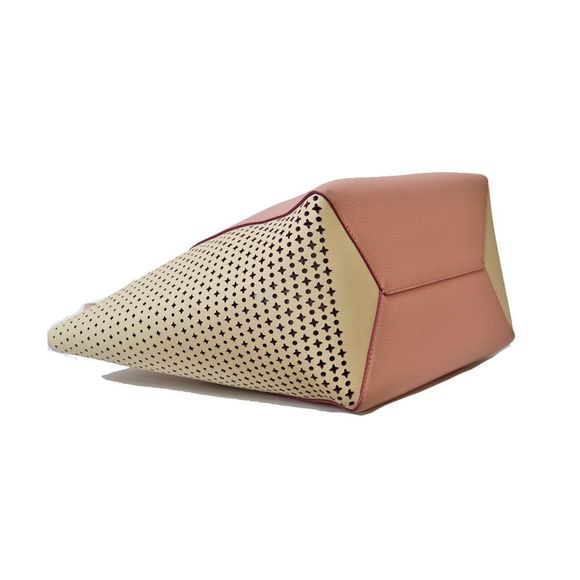 Louis Vuitton LockMe Leather Suede Rose Creme Pink - Picture 6 of 12